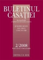 Buletinul Casatiei 2/2008