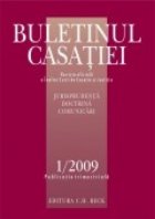 Buletinul Casatiei 1/2009