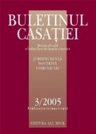 Buletinul Casatiei 3/2005