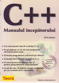 C++ - Manualul incepatorului