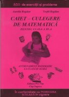 Caiet Culegere matematica pentru clasa