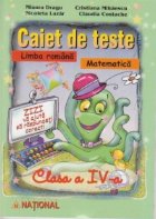 Caiet teste Limba romana matematica(cls