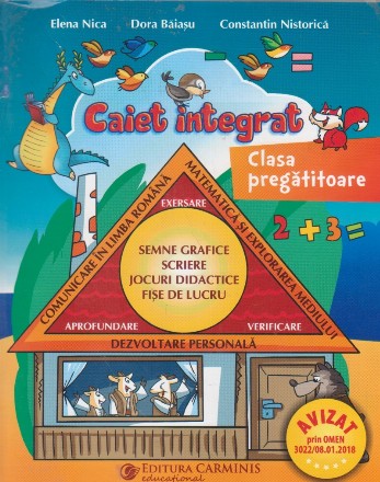 Caiet integrat - Clasa pregatitoare