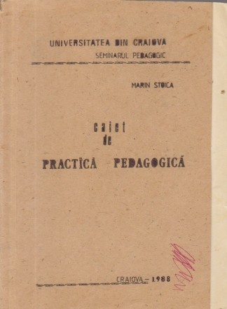 Caiet de Practica Pedagogica