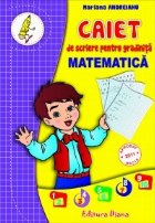 Caiet scriere pentru gradinita MATEMATICA