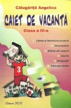 Caiet vacanta clasa III Limba