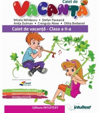 Caiet de vacanta pentru clasa a II-a