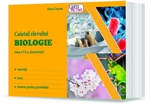 Caietul elevului. Biologie, clasa a VI-a, Semestrul I