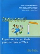 Caietul elevului Experimente chimie pentru