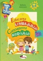 Caietul meu de gradinita. Educarea limbajului si cunoasterea mediului, 3-4 ani