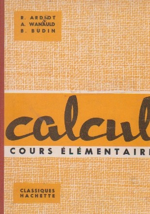 Calcul - cours elementaire