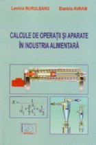 Calcule operatii aparate industria alimentara