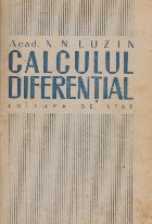 Calculul diferential (Luzin Editie 1950)