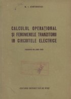 Calculul operational in fenomenele tranzitorii in circuitele electrice