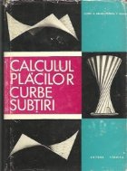 Calculul placilor curbe subtiri Formule