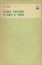 Calculul variational in stiinta si tehnica