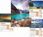 Calendar de perete cu peisaje din intreaga lume 2013