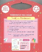 Calendarul meu anual. Invat cu Montessori, de la 3 la 6 ani