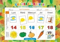 Calendarul Naturii-caiet individual cu 192 autocolante(3-6/7 ani)