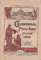 Calendarul „Presa Buna” anul 1923