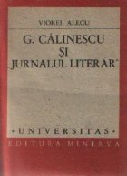 Calinescu Jurnalul Literar