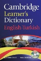 Cambridge Learner\'s Dictionary English-Turkish with CD-ROM