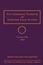 Cambridge Yearbook European Legal Studies