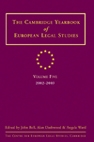 Cambridge Yearbook of European Legal Studies - Vol 5