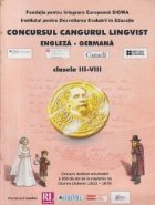 Cangurul Lingvist - Engleza-Germana, 2011-2012, Clasele III-VIII