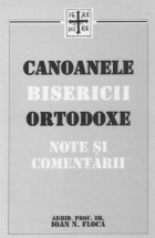 Canoanele Bisericii Ortodoxe Note comentarii