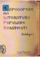 Capodopere ale literaturii populare romanesti