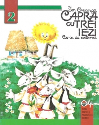 Capra cu trei iezi - carte de colorat (Carti pentru copii)