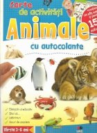 Carte activitati Animale autocolante