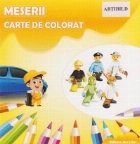 Carte colorat abtibilduri Meserii (format