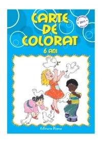 Carte de colorat 6 ani