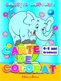 CARTE de COLORAT : 4-5 ani (A4) editia 2013