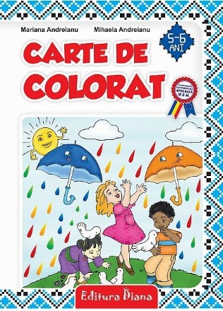 Carte de colorat 5-6 ANI B5 2017