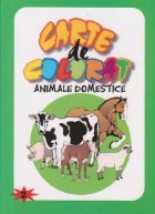 Carte colorat Animale domestice