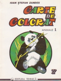 Carte de colorat - Animale 1