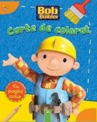 Carte colorat Bob Constructorul (albastru)