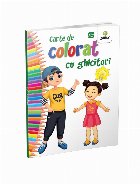 Carte de colorat cu ghicitori