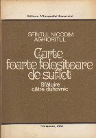 CARTE FOARTE FOLOSITOARE SUFLET Sfatuire