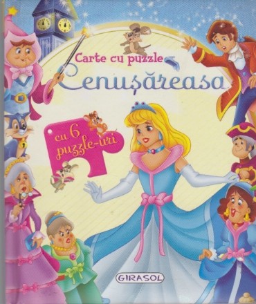 Carte cu Puzzle - Cenusareasa (cu 6 puzzle-uri)