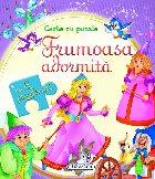 Carte cu puzzle Frumoasa adormita (cu 6 puzzle-uri)