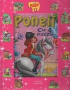 Carte Puzzle Poneii (cu puzzle)