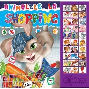 Carte cu sunete. Animalele la Shopping