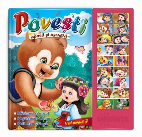 Carte cu sunete: Povesti. Volumul 7