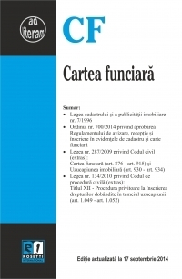 Cartea funciara (editie actualizata la 17 septembrie 2014)