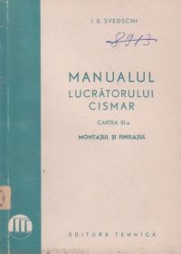 Cartea lucratorului cismar. Cartea a III - a. Montajul si finisajul