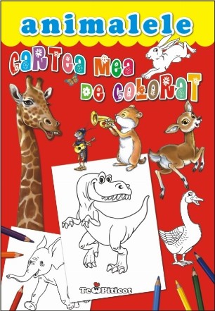 Cartea mea de colorat. Animalele